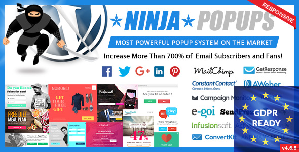 Wtyczki Wordpress 2017 Ninja Pop Ups